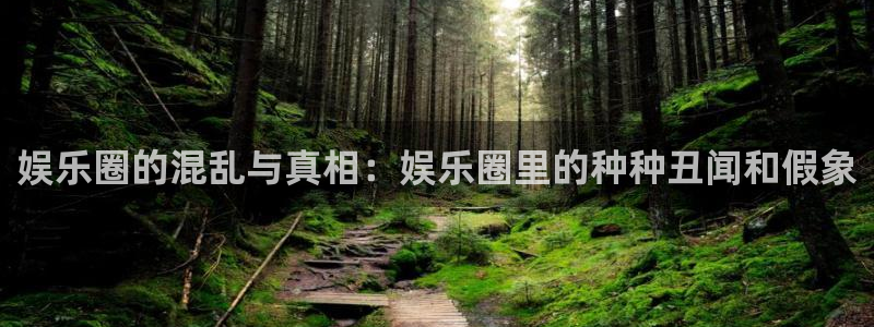 杏鑫娱乐：娱乐圈的混乱与真相：娱乐圈里的种种丑闻和假象