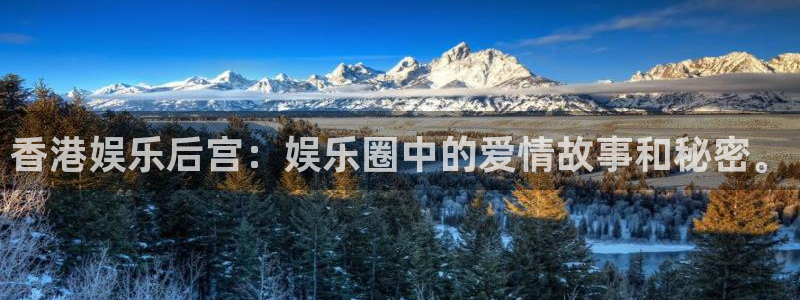杏鑫娱乐：香港娱乐后宫：娱乐圈中的爱情故事和秘密。